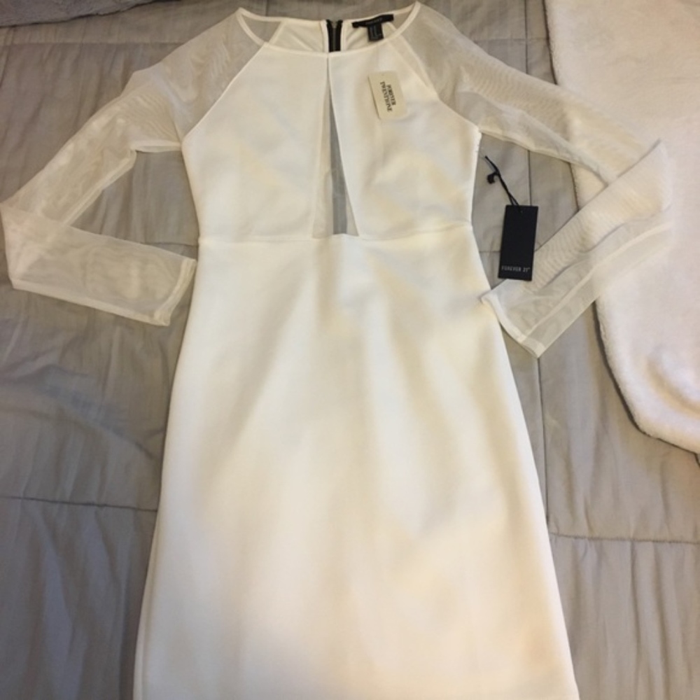 White Bodycon Tobi Dress